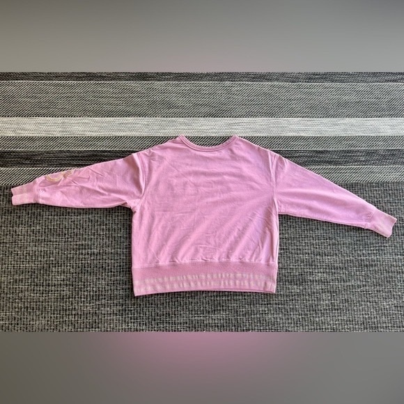 Disney Kids Pink and Gold Sweatshirt - Picture 3 of 6